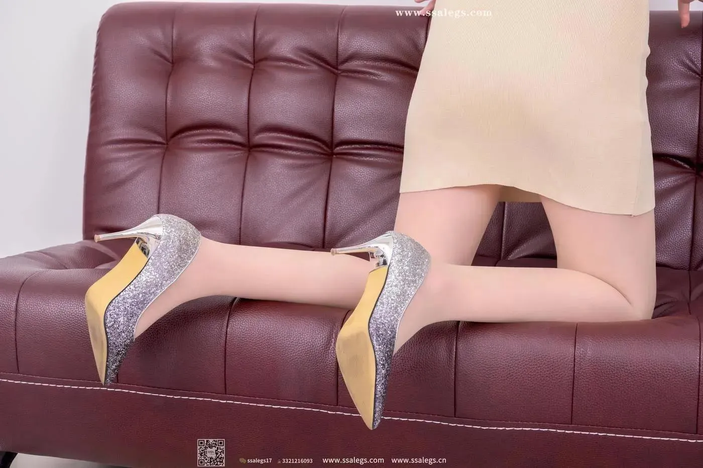 [SSA丝社]超清写真 NO.389 春晓春眠不觉晓，新模肉丝袜(上) [88P]插图1